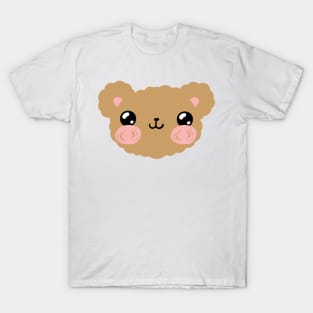 Happy Teddy Bear Pattern T-Shirt